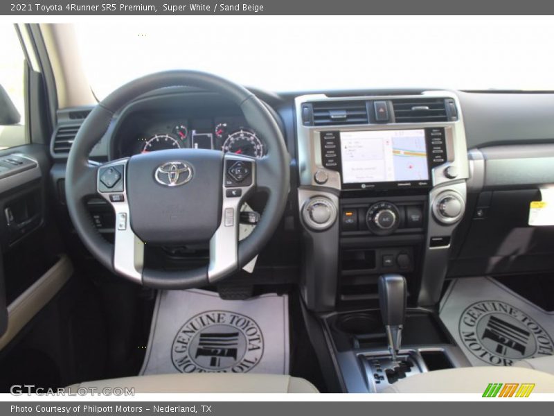 Super White / Sand Beige 2021 Toyota 4Runner SR5 Premium