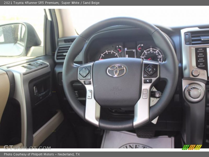 Super White / Sand Beige 2021 Toyota 4Runner SR5 Premium