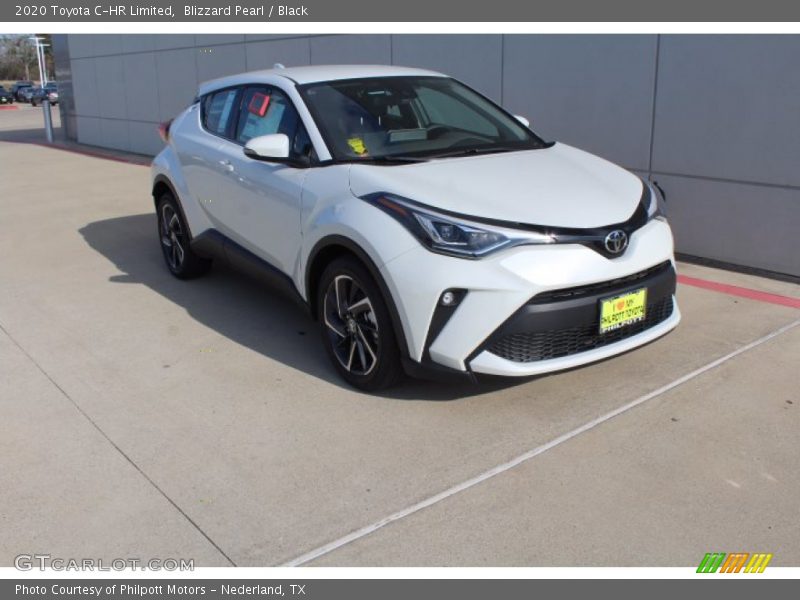 Blizzard Pearl / Black 2020 Toyota C-HR Limited