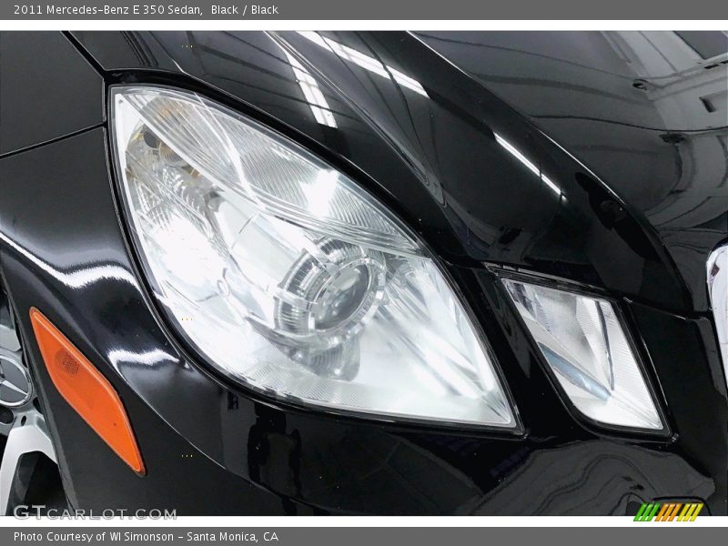 Black / Black 2011 Mercedes-Benz E 350 Sedan