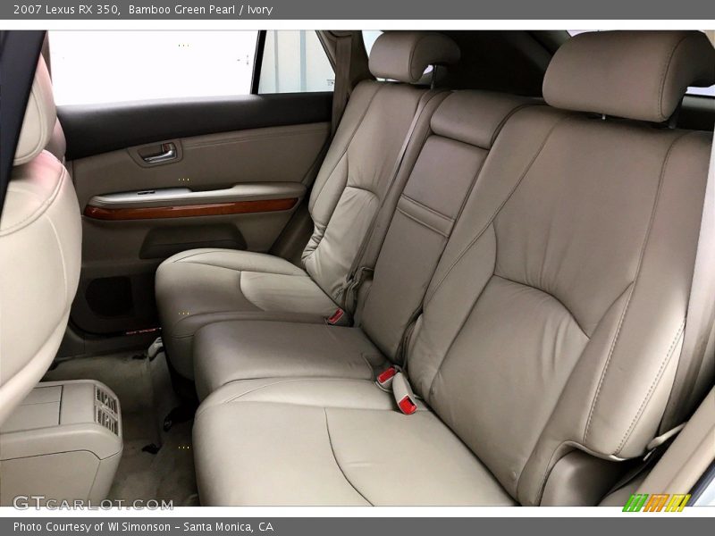 Bamboo Green Pearl / Ivory 2007 Lexus RX 350