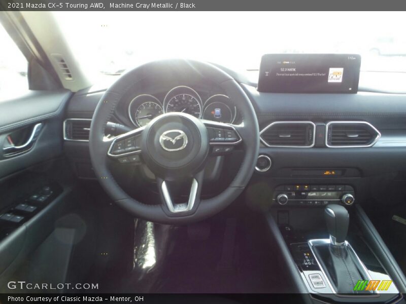 Machine Gray Metallic / Black 2021 Mazda CX-5 Touring AWD
