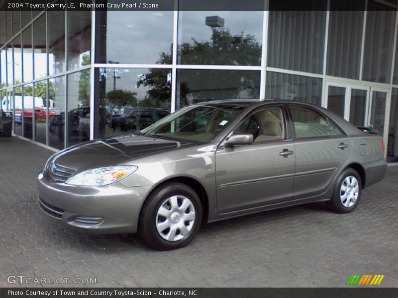 Phantom Gray Pearl / Stone 2004 Toyota Camry LE