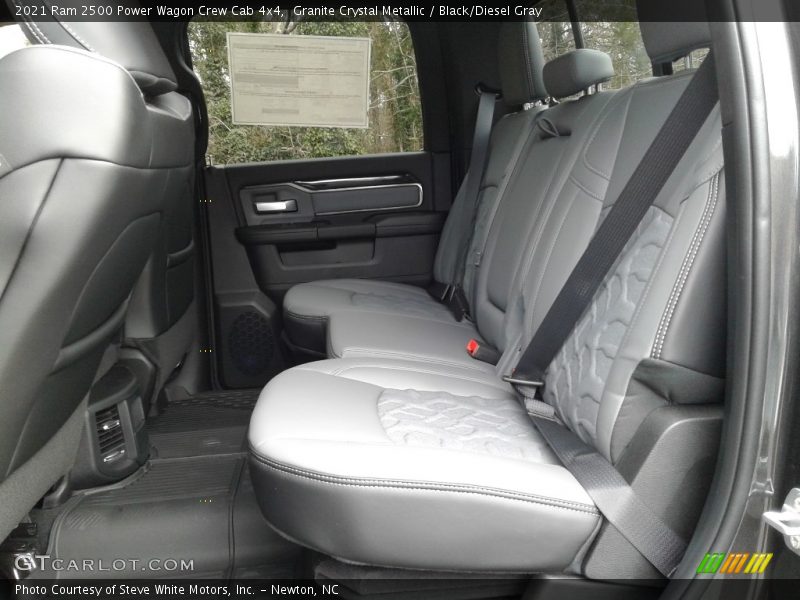 Rear Seat of 2021 2500 Power Wagon Crew Cab 4x4