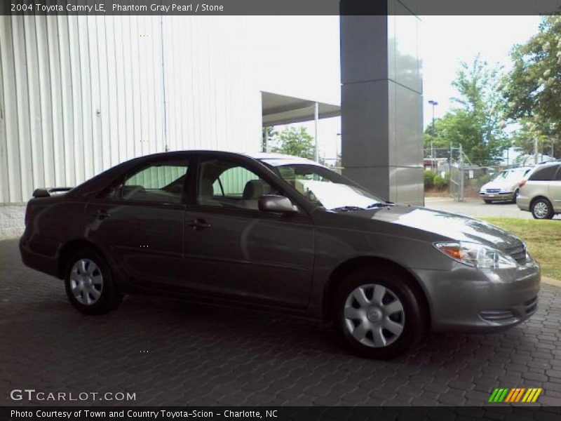 Phantom Gray Pearl / Stone 2004 Toyota Camry LE