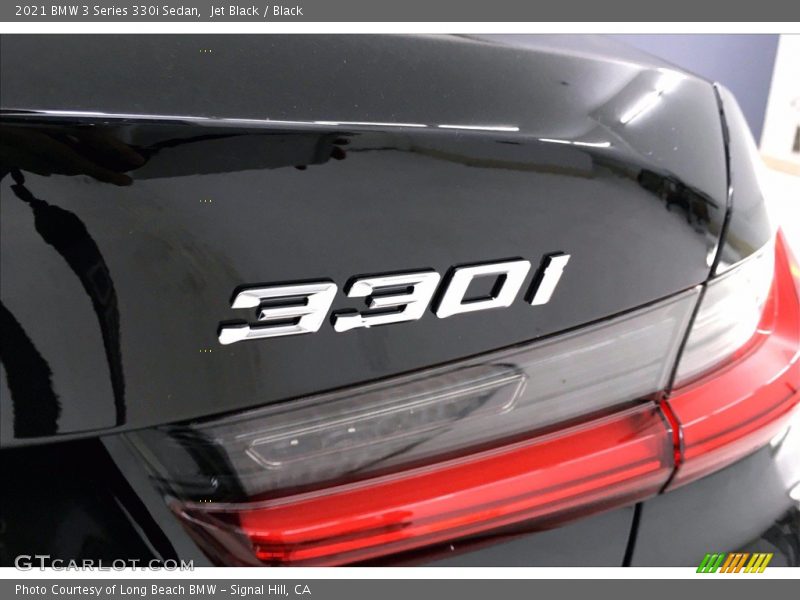 Jet Black / Black 2021 BMW 3 Series 330i Sedan