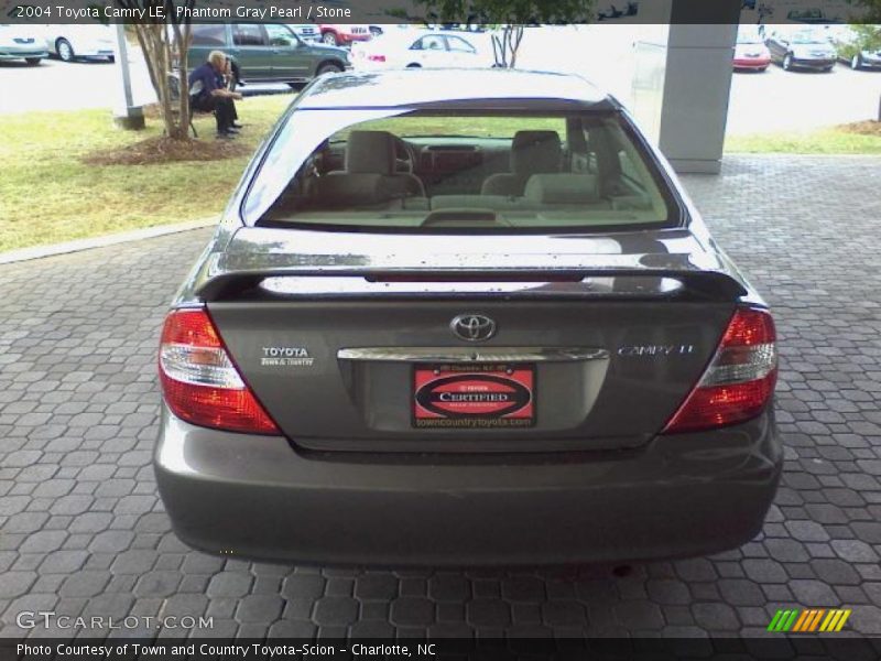 Phantom Gray Pearl / Stone 2004 Toyota Camry LE