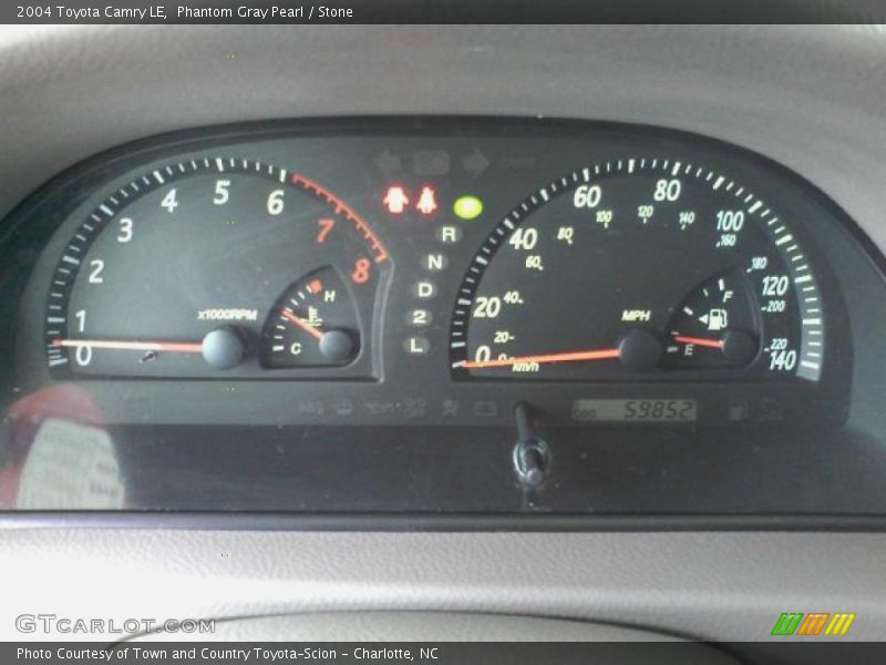 Phantom Gray Pearl / Stone 2004 Toyota Camry LE