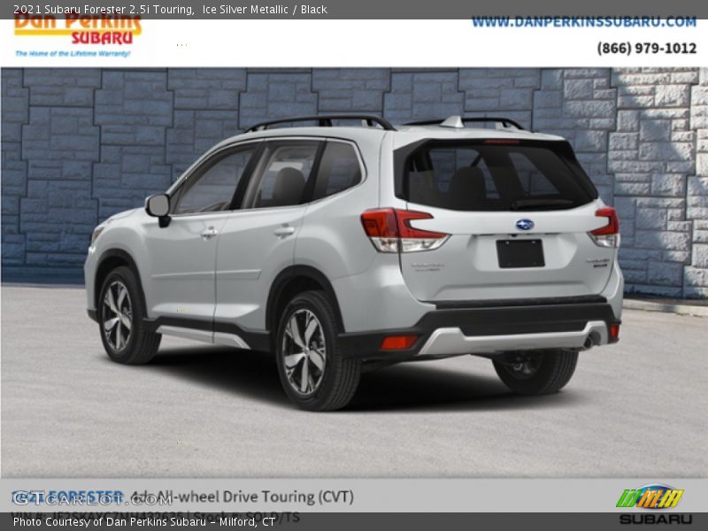 Ice Silver Metallic / Black 2021 Subaru Forester 2.5i Touring