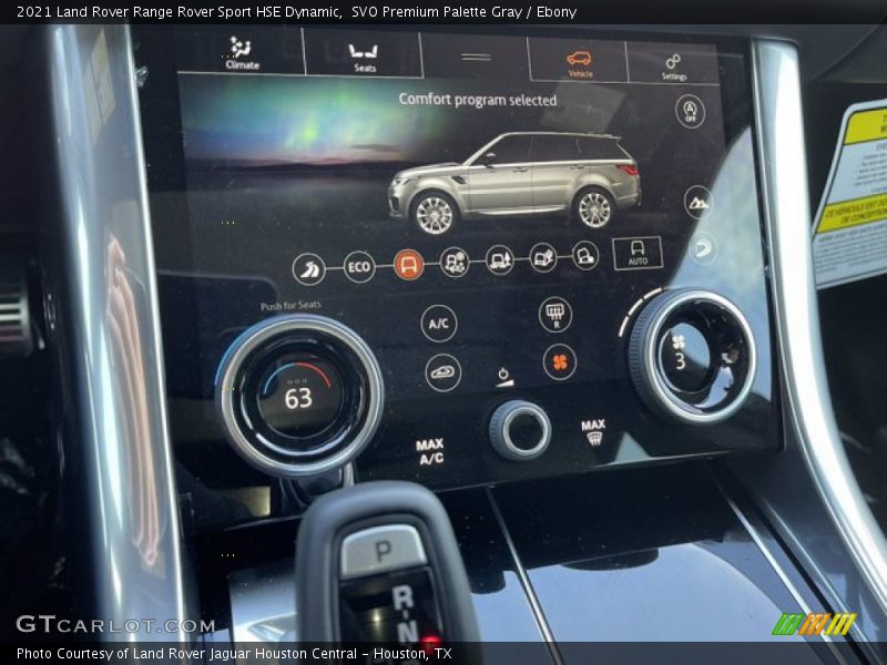 SVO Premium Palette Gray / Ebony 2021 Land Rover Range Rover Sport HSE Dynamic