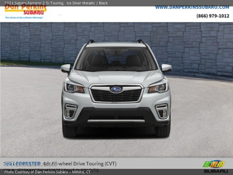 Ice Silver Metallic / Black 2021 Subaru Forester 2.5i Touring