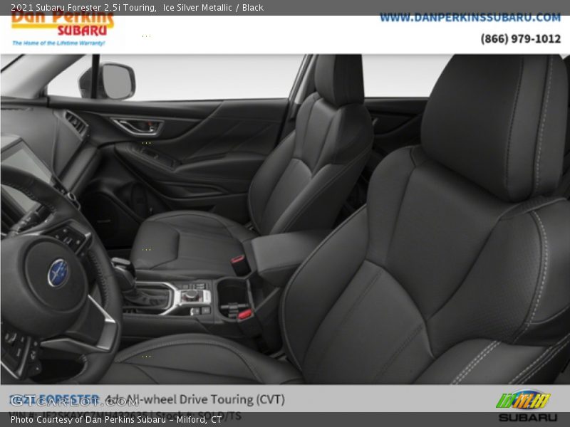Ice Silver Metallic / Black 2021 Subaru Forester 2.5i Touring