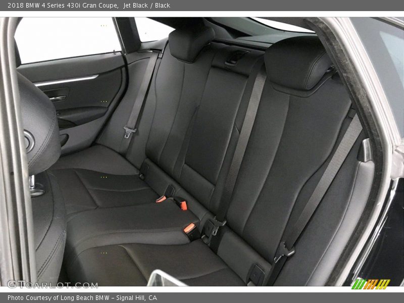 Rear Seat of 2018 4 Series 430i Gran Coupe