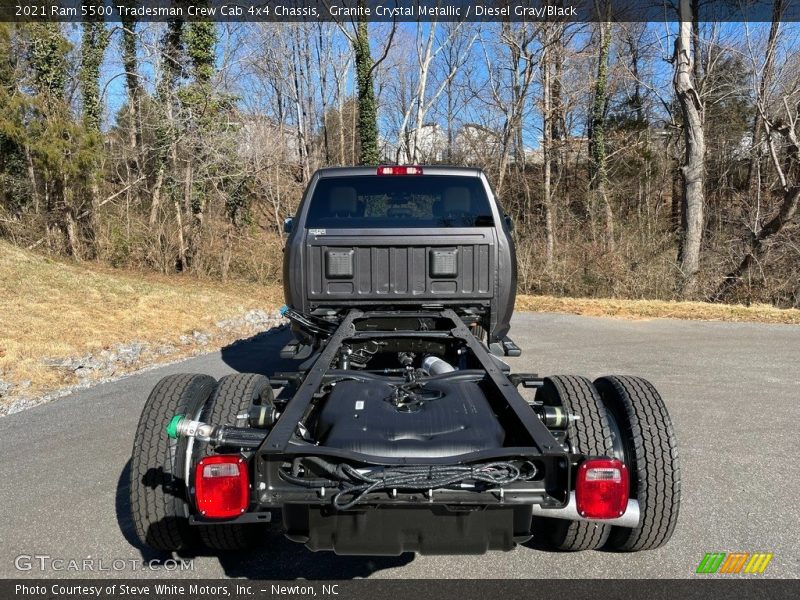 Granite Crystal Metallic / Diesel Gray/Black 2021 Ram 5500 Tradesman Crew Cab 4x4 Chassis