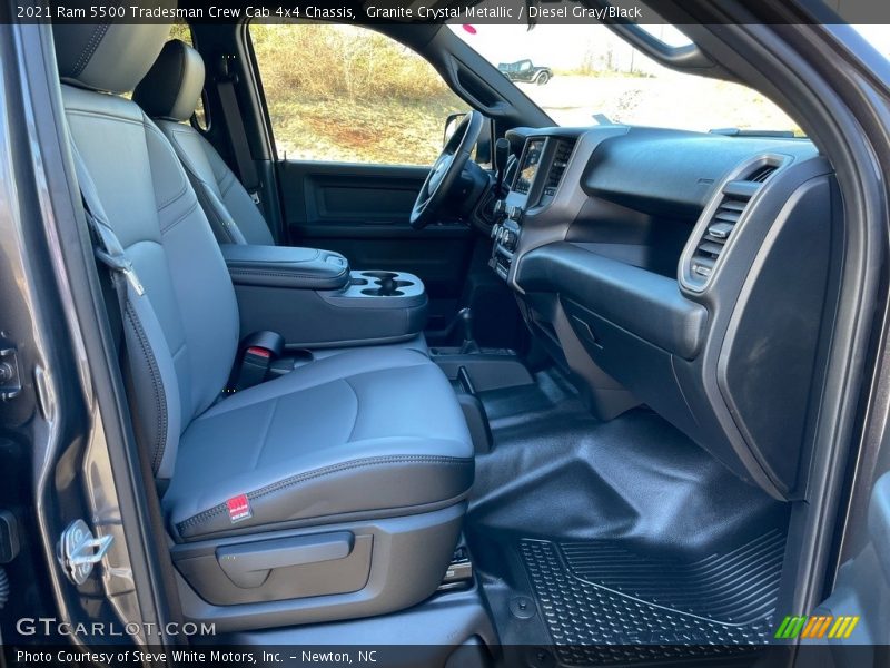 Granite Crystal Metallic / Diesel Gray/Black 2021 Ram 5500 Tradesman Crew Cab 4x4 Chassis