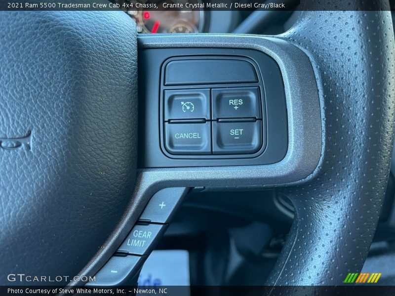Granite Crystal Metallic / Diesel Gray/Black 2021 Ram 5500 Tradesman Crew Cab 4x4 Chassis