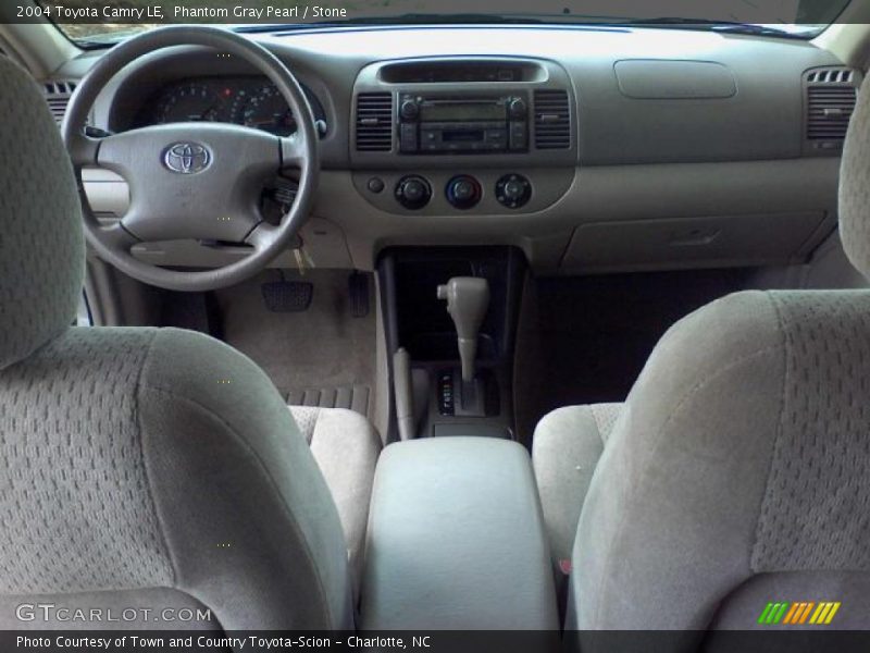 Phantom Gray Pearl / Stone 2004 Toyota Camry LE