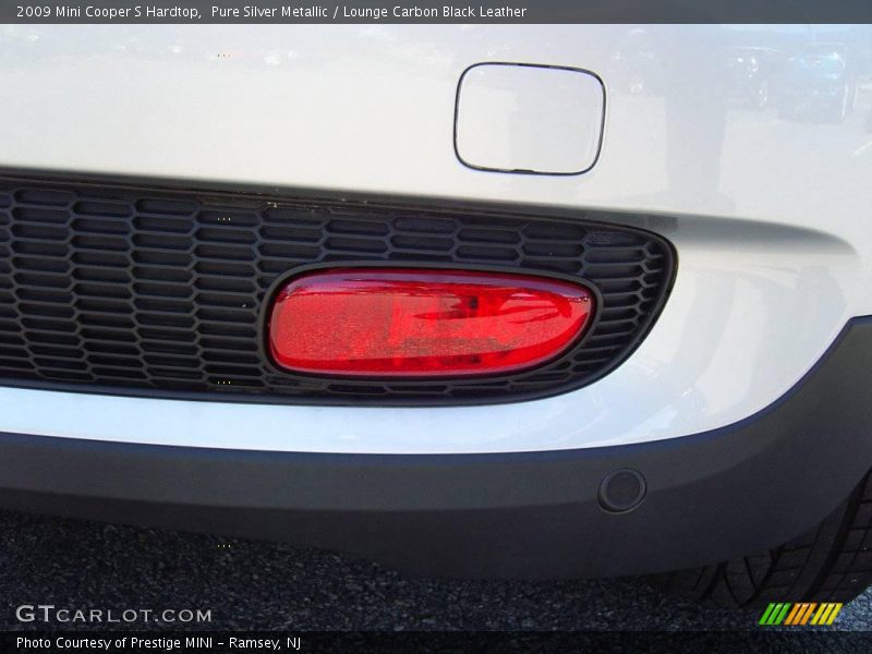Pure Silver Metallic / Lounge Carbon Black Leather 2009 Mini Cooper S Hardtop