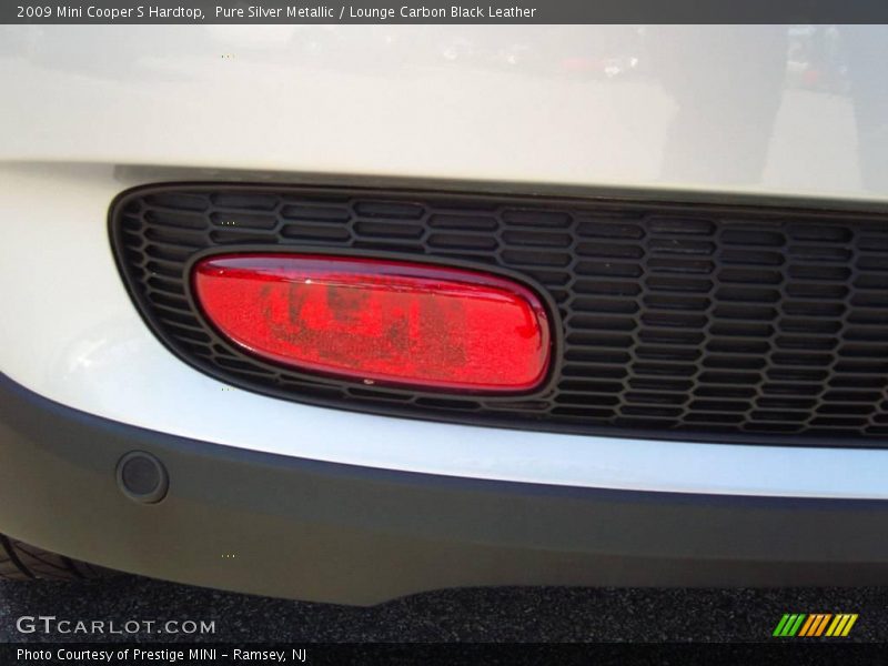 Pure Silver Metallic / Lounge Carbon Black Leather 2009 Mini Cooper S Hardtop