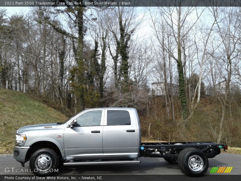 Billet Silver Metallic / Black 2021 Ram 3500 Tradesman Crew Cab 4x4