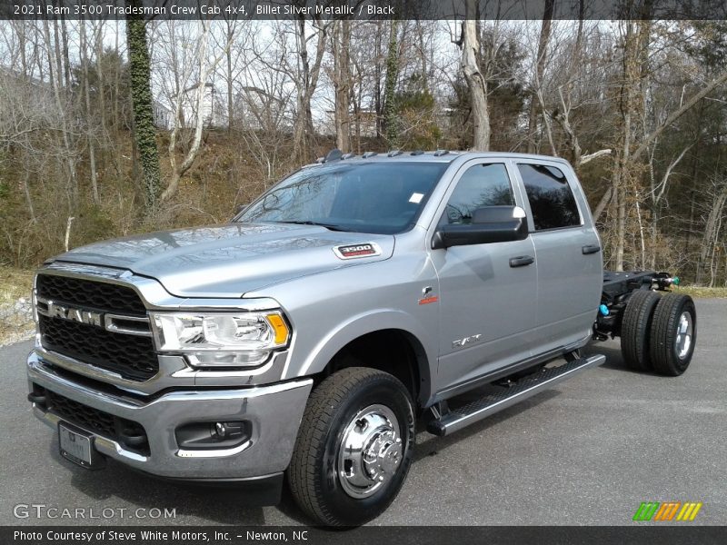 Billet Silver Metallic / Black 2021 Ram 3500 Tradesman Crew Cab 4x4