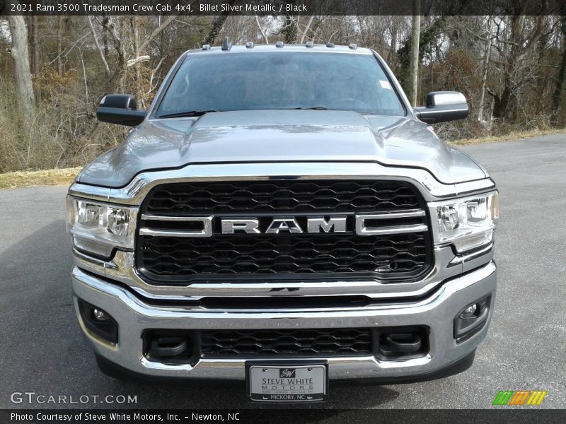 Billet Silver Metallic / Black 2021 Ram 3500 Tradesman Crew Cab 4x4