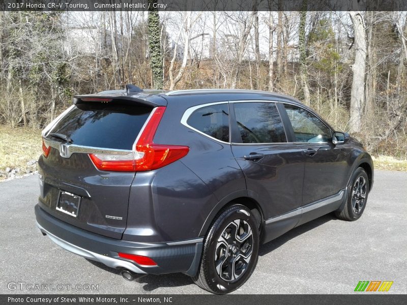 Gunmetal Metallic / Gray 2017 Honda CR-V Touring