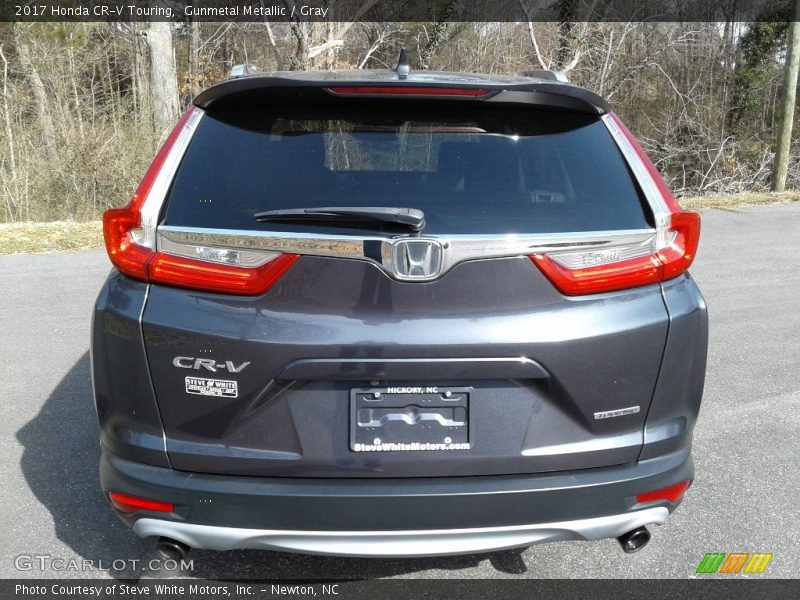 Gunmetal Metallic / Gray 2017 Honda CR-V Touring