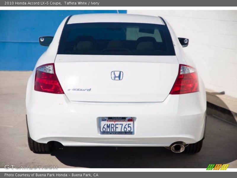 Taffeta White / Ivory 2010 Honda Accord LX-S Coupe