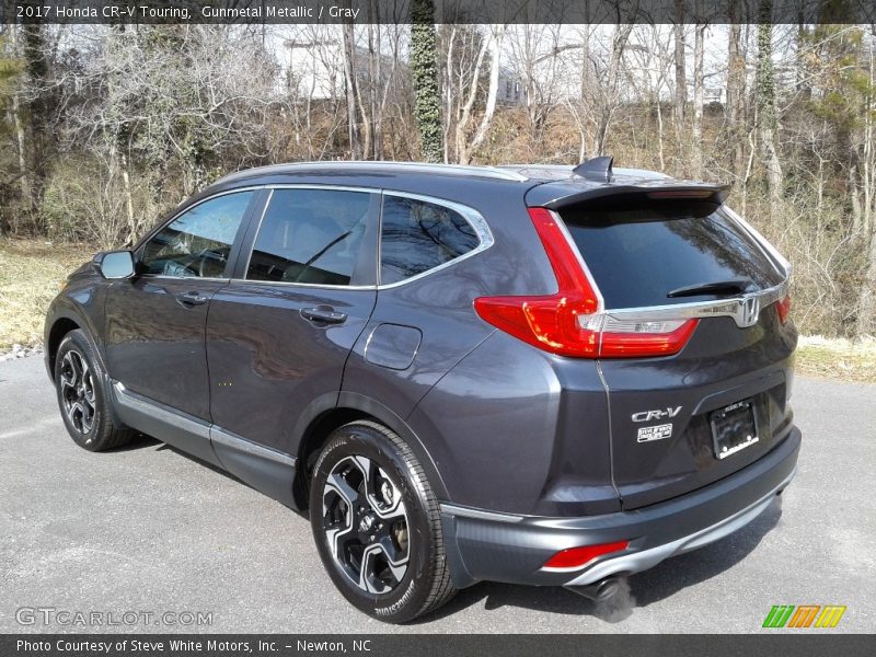 Gunmetal Metallic / Gray 2017 Honda CR-V Touring