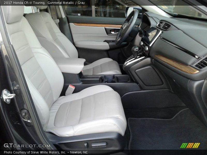 Gunmetal Metallic / Gray 2017 Honda CR-V Touring