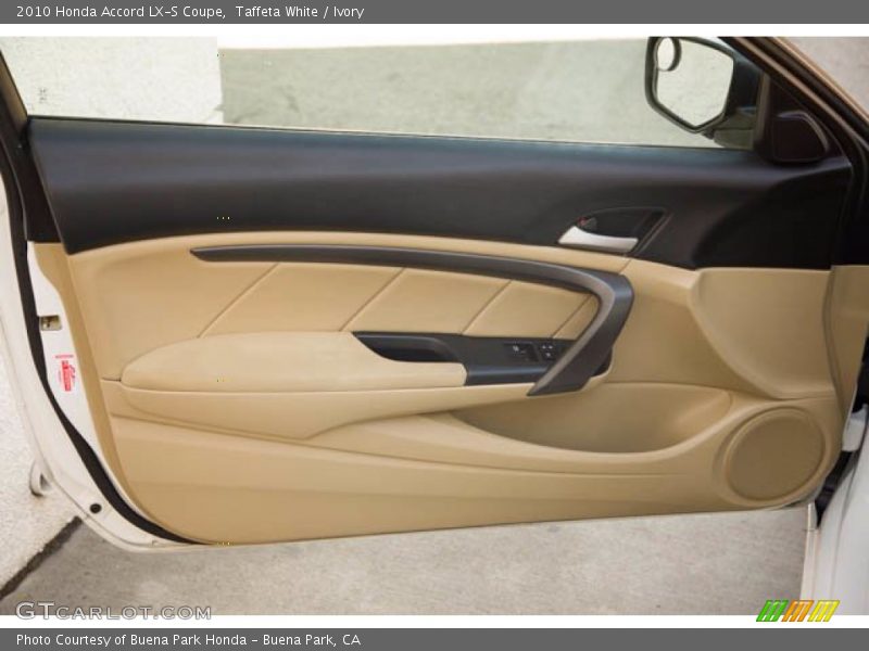Taffeta White / Ivory 2010 Honda Accord LX-S Coupe