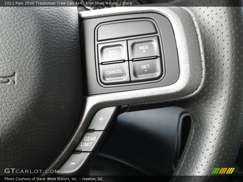 Billet Silver Metallic / Black 2021 Ram 3500 Tradesman Crew Cab 4x4