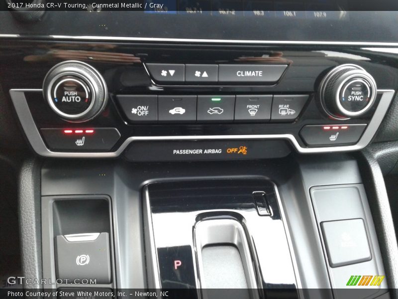 Gunmetal Metallic / Gray 2017 Honda CR-V Touring