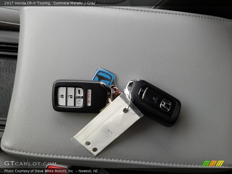 Gunmetal Metallic / Gray 2017 Honda CR-V Touring