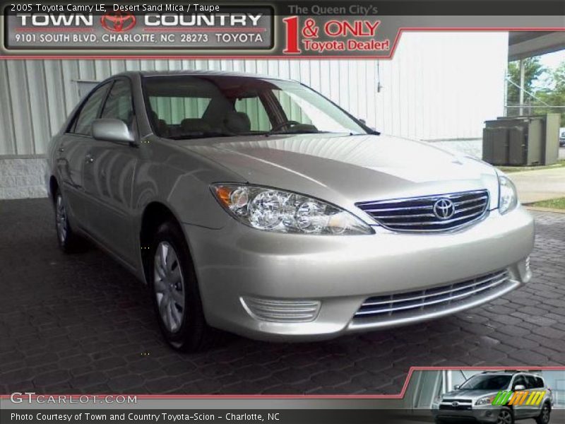 Desert Sand Mica / Taupe 2005 Toyota Camry LE