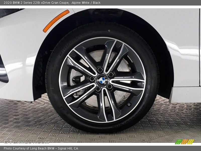 Alpine White / Black 2020 BMW 2 Series 228i xDrive Gran Coupe