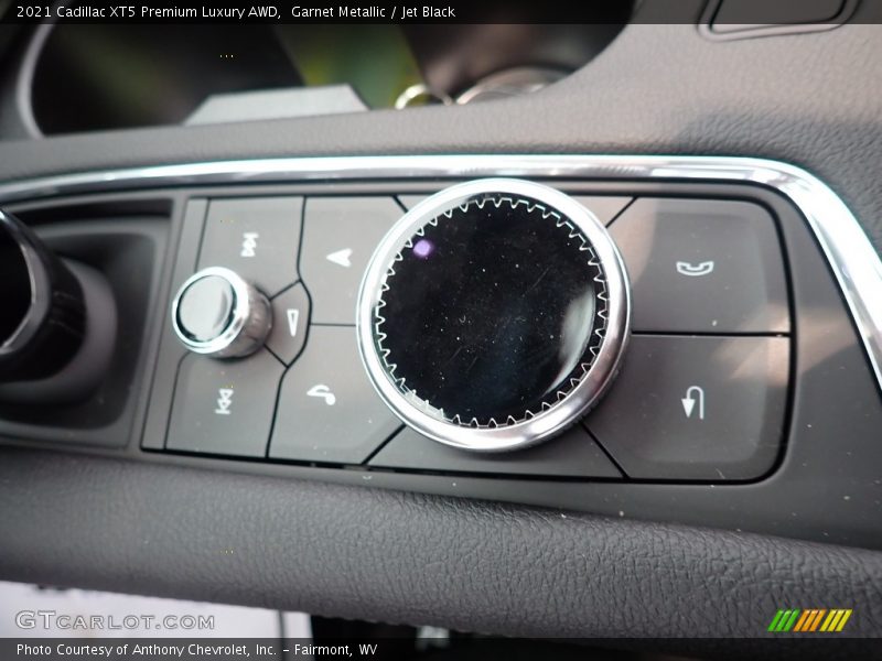 Garnet Metallic / Jet Black 2021 Cadillac XT5 Premium Luxury AWD