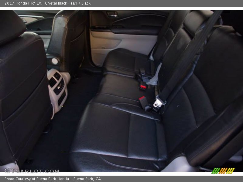 Crystal Black Pearl / Black 2017 Honda Pilot EX