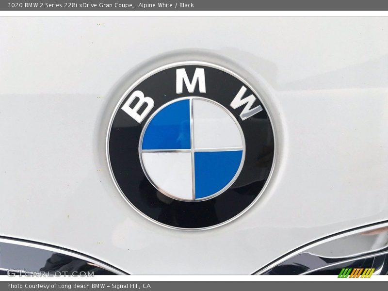 Alpine White / Black 2020 BMW 2 Series 228i xDrive Gran Coupe