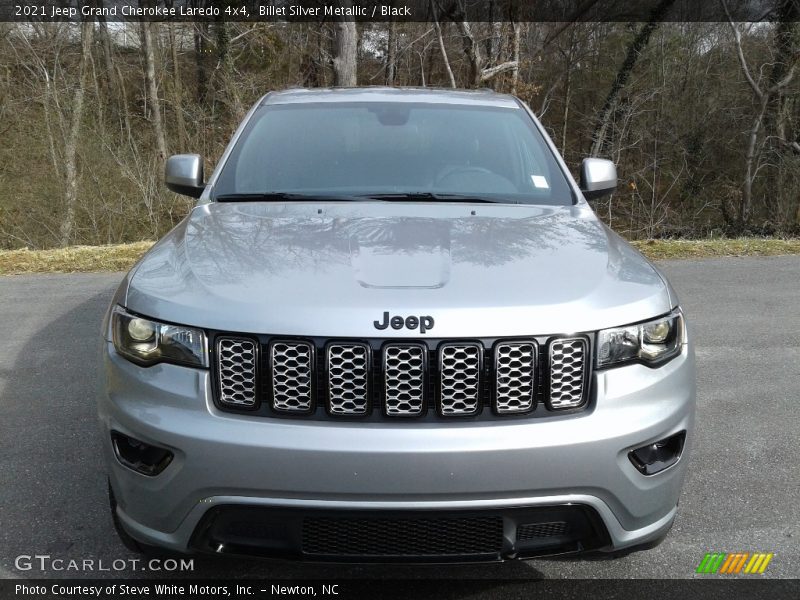 Billet Silver Metallic / Black 2021 Jeep Grand Cherokee Laredo 4x4