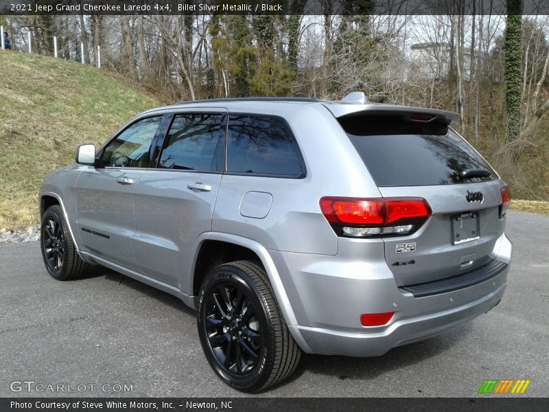 Billet Silver Metallic / Black 2021 Jeep Grand Cherokee Laredo 4x4