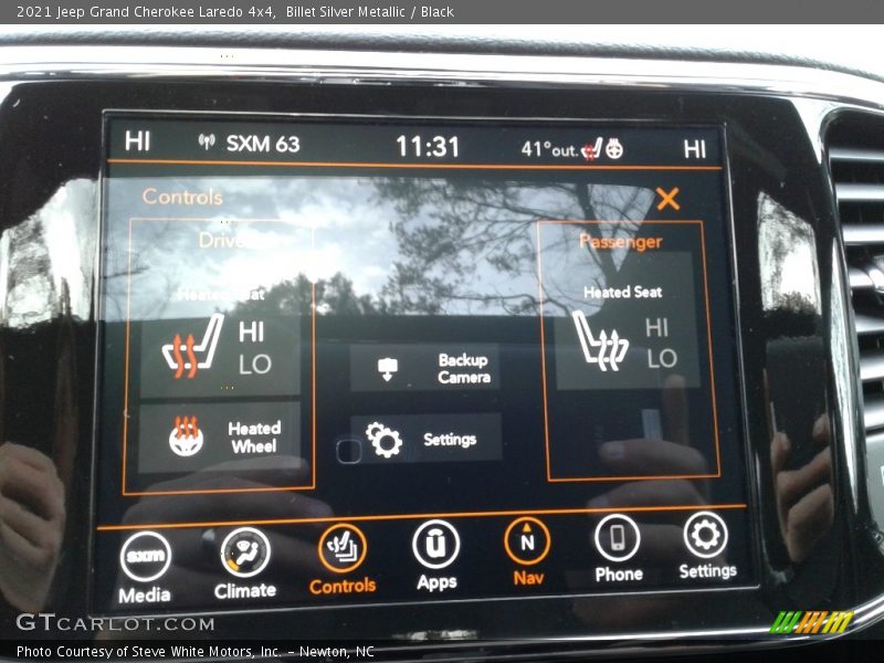 Billet Silver Metallic / Black 2021 Jeep Grand Cherokee Laredo 4x4