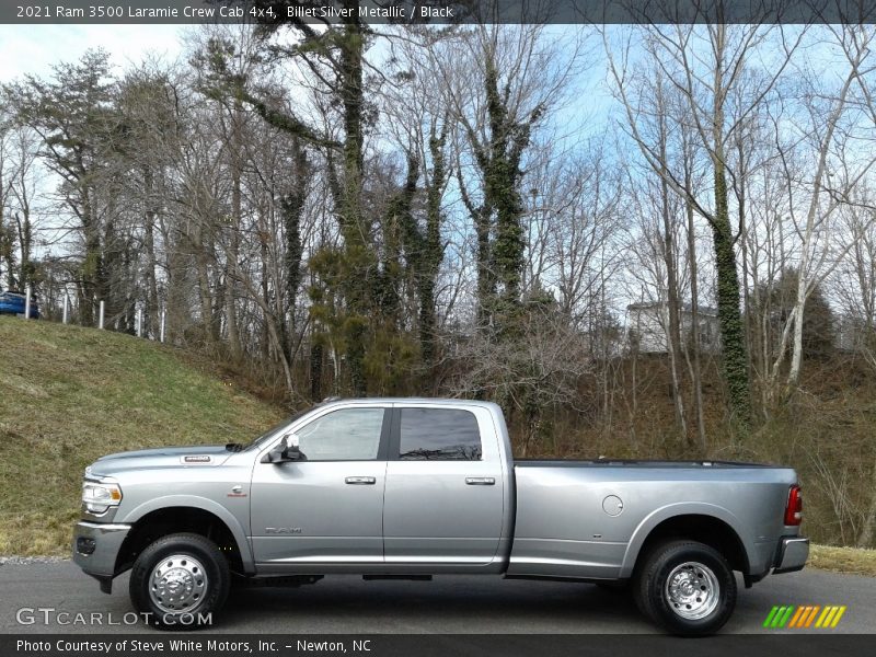 Billet Silver Metallic / Black 2021 Ram 3500 Laramie Crew Cab 4x4