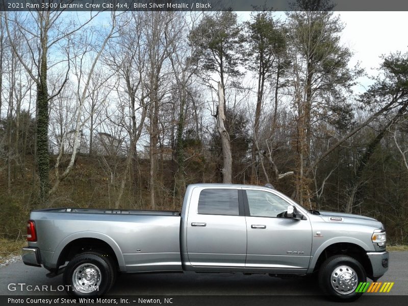 Billet Silver Metallic / Black 2021 Ram 3500 Laramie Crew Cab 4x4