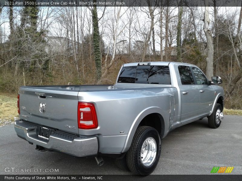 Billet Silver Metallic / Black 2021 Ram 3500 Laramie Crew Cab 4x4