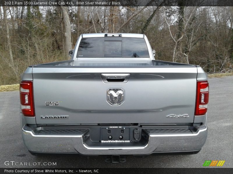 Billet Silver Metallic / Black 2021 Ram 3500 Laramie Crew Cab 4x4