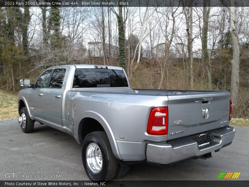 Billet Silver Metallic / Black 2021 Ram 3500 Laramie Crew Cab 4x4