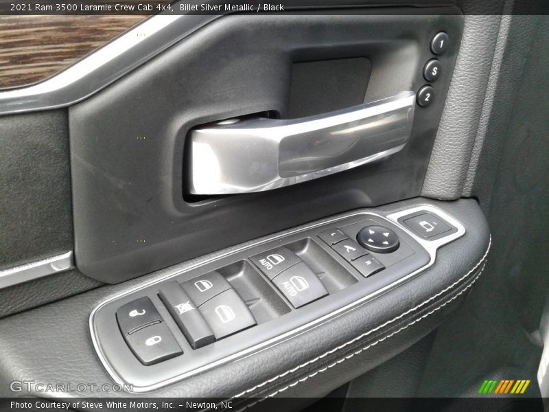 Billet Silver Metallic / Black 2021 Ram 3500 Laramie Crew Cab 4x4