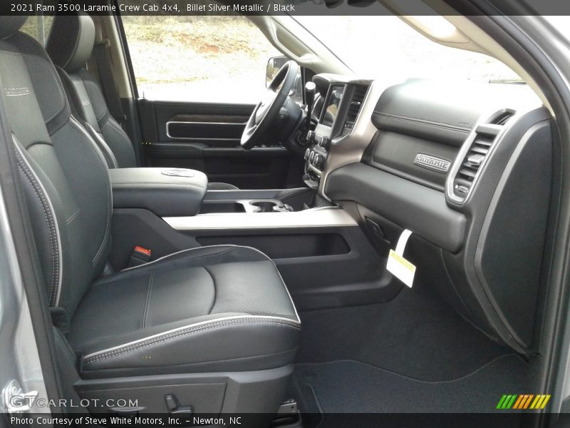 Billet Silver Metallic / Black 2021 Ram 3500 Laramie Crew Cab 4x4